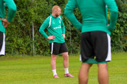 15.07.2026, Bad Wörishofen, Deutschland, 2. Bundesliga, Saison 2026/2027, Der SpVgg Greuther Fürth startet mit der ersten Trainingseinheit in sein Sommertrainingslager in Bad Wörishofen (Unterallgäu). Der Verein bereitet sich dort auf die Saison 2026/2027 vor. Paul Will (SpVgg Greuther Fürth)