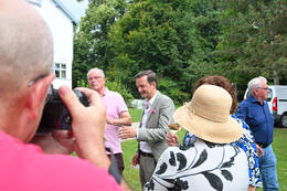 01.08.2026 – Bad Wörishofen, Deutschland: Das Roséweinfest im Hotel Sonnengarten findet zum zweiten Mal statt. Peter Wachler (CSU-Politiker, MdL)