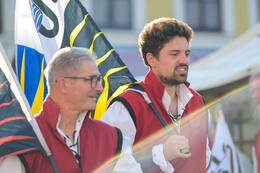 27.06.2026, Mindelheim: Am zweiten Tag des Frundsbergfests 2026 verwandelt sich die Mindelheimer Altstadt erneut in eine mittelalterliche Kulisse. Tausende Mitwirkende in historischen Gewändern prägen das traditionsreiche Fest, das zu den größten historischen Stadtfesten Deutschlands zählt.