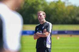 24.07.2026, Bad Wörishofen, Deutschland. 2. Bundesliga: Der SV Darmstadt 98 absolviert das Abschlusstraining im Sommertrainingslager vor dem Testspiel. Cheftrainer Florian Kohfeldt (SV Darmstadt 98)
