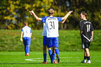 04.10.2026, Bad Wörishofen, Deutschland. U19 (A-Jun.) Kreisklasse Allgäu - Nord: FC Bad Wörishofen U19 gegen SG Unterrieden U19. Spielort: Stadion Am Unteren Hart. Niklas Lichtenberg (FC Bad Wörishofen) beim Jubel, jubelnd, feiernd mit Florim Veselaj (FC Bad Wörishofen)