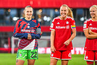 31.08.2026, München, Deutschland. Google Pixel Frauen-Bundesliga: FC Bayern München Frauen gegen 1. FSV Mainz 05 Frauen am FC Bayern Campus. Erstes Heimspiel des FC Bayern München in der Saison 2026/27. Regina van Eijk (FC Bayern Frauen)