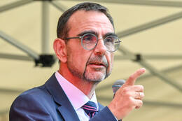 01.08.2026 – Bad Wörishofen, Deutschland: Das Roséweinfest im Hotel Sonnengarten findet zum zweiten Mal statt. Klaus Holetschek (CSU-Politiker, MdL)
