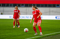31.08.2026, München, Deutschland. Google Pixel Frauen-Bundesliga: FC Bayern München Frauen gegen 1. FSV Mainz 05 Frauen am FC Bayern Campus. Erstes Heimspiel des FC Bayern München in der Saison 2026/27. Vanessa Gilles (FC Bayern Frauen)