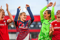 31.08.2026, München, Deutschland. Google Pixel Frauen-Bundesliga: FC Bayern München Frauen gegen 1. FSV Mainz 05 Frauen am FC Bayern Campus. Erstes Heimspiel des FC Bayern München in der Saison 2026/27. Regina van Eijk (FC Bayern Frauen)