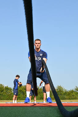 19.07.2026, Bad Wörishofen, Deutschland. 2. Bundesliga: Der SV Darmstadt 98 startet mit der ersten Trainingseinheit in das Sommertrainingslager. Meldin Dreskovic (SV Darmstadt 98)