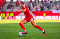 06.09.2026, München, Deutschland. Google Pixel Frauen-Bundesliga: FC Bayern München Frauen gegen SC Freiburg Frauen am FC Bayern Campus. Klara Bühl (FC Bayern Frauen)