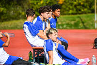 04.10.2026, Bad Wörishofen, Deutschland. U19 (A-Jun.) Kreisklasse Allgäu - Nord: FC Bad Wörishofen U19 gegen SG Unterrieden U19. Spielort: Stadion Am Unteren Hart. Samuel Greil Correira (FC Bad Wörishofen) nachdenklich, ernst, fokussiert