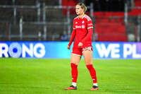 22.09.2026, Unterhaching, Deutschland. UEFA Women's Champions League, 1. Spieltag der Ligaphase: FC Bayern München Frauen gegen Manchester City. UWCL-Auftakt der FC Bayern Frauen und erstes UWCL-Pflichtspiel im neuen Zuhause Sportpark Unterhaching. Klara Bühl (FC Bayern Frauen)