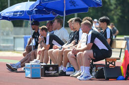 25.07.2026, Bad Wörishofen, Deutschland. Testspiel des SV Darmstadt 98 (2. Bundesliga) gegen die SG Sonnenhof Großaspach (3. Liga). Trainerbank