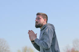 Mindelheim, Deutschland – 11.04.2026: Fußball, TSV Mindelheim vs SV Lachen, KL Allgäu Nord 2025/26 (22. Spieltag).