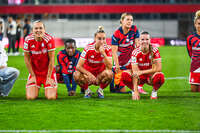 31.08.2026, München, Deutschland. Google Pixel Frauen-Bundesliga: FC Bayern München Frauen gegen 1. FSV Mainz 05 Frauen am FC Bayern Campus. Erstes Heimspiel des FC Bayern München in der Saison 2026/27. Giulia Gwinn (FC Bayern Frauen)